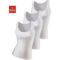 Vivance Active by Lascana Unterhemd (3er-Pack) aus weicher Microfaser, Tanktop, Unterziehshirt