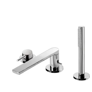 Tres Wannenrandarmatur Umsteller im Wanneneilauf integriert , 06216103 06216103