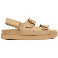 DeeZee Deezee Damen-Sandalen Beige Sandale