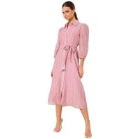 LIPSY Midikleid Lipsy Strukturiertes Midi-Hemdblusenkleid (1-tlg)