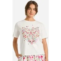 Lieblingsstück Trachtenshirt Shirt Damen - DRUANA - offweiß