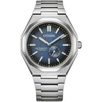 Citizen Automatikuhr Super Titanium Zenshin 60 NK5020-58M, Armbanduhr, Herren, Mechanische Uhr, Titan, analog, dezentrale Sekunde