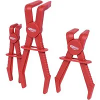 KS Tools Zangenset Schlauch-Abklemm-Zangen-Satz 90°, 3-tlg (115.5055)