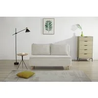 Home affaire Schlafsofa AINSLEY 140 cm -2-Sitzer, verstellbare Rückenlehne, wandelbar zum Gästebett, Relaxsofa, Webstoff u. Cord-Bezug