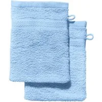 REDBEST Waschhandschuh Waschhandschuh "Chicago" 2er-Pack, Frottier, Walk-Frottier Uni