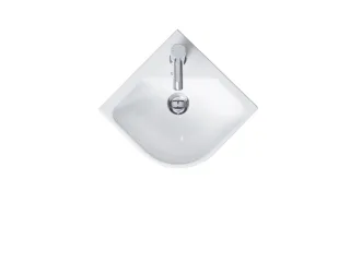 Duravit ME by Starck Eck-Handwaschbecken Weiß Hochglanz 435 mm - 0722430000 0722430000