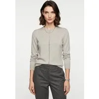 BOSS ORANGE Strickpullover Finguine Premium Damenmode mit Ajour-Dekor, Rundhalsform