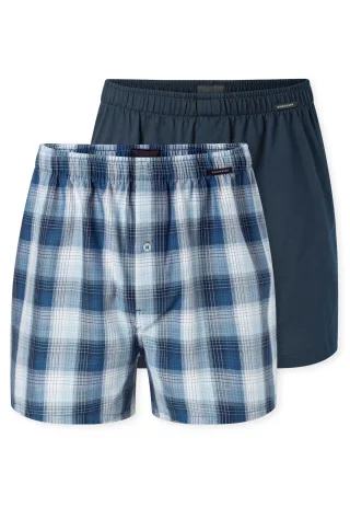 SCHIESSER - 2Pack Boxershorts sortiert 3 - Gr. - 6
