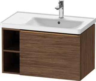 Duravit D-Neo Waschtischunterbau wandhängend Nussbaum dunkel Matt 784x452x440 mm - DE4257004210000 DE4257004210000