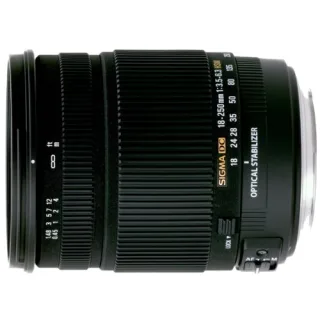 Sigma 18-250mm 1:35-63 AF DC OS HSM [für Canon EF] schwarz