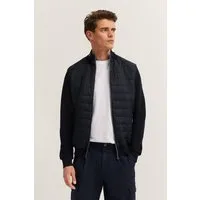bugatti Sweatjacke Basic Essential Modern Fit in Stepp-Optik