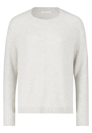 Betty & Co - Feinstrickpullover nature melange - Gr. - 44
