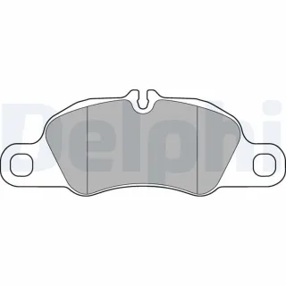 Delphi Bremsbel?ge vorne Porsche 718 911 Boxster Cayman LP3177