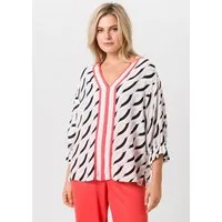TUZZI Klassische Bluse mit Kontrast-Details