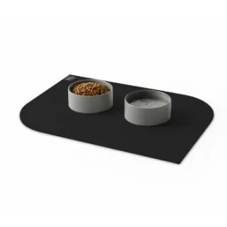 SANOZOO ® - Napfunterlage, Öko-Tex schwarz 60 cm, 90 cm