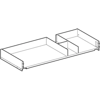 Geberit Schublade,re.Ausschnitt, zu Xeno2 WTU 807490, 595427000 595427000