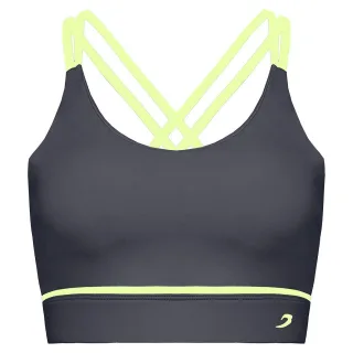 BoxRaw Valerie Damen-Sport-BH, Anthrazit