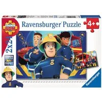 Ravensburger Puzzle Feuerwehrmann Sam, Sam hilft in der Not, 48 Puzzleteile, Made in Europe