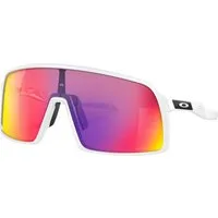Oakley Sonnenbrille Sutro S (Glasfarbe: Prizm road) weiss matt - 1 Brille mit