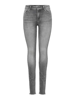 ONLY - ONLBLUSH MID SK ANK RW DNM REA0918 NOOS Grey Denim - Gr. - 32