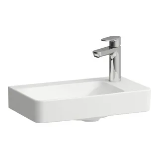 Laufen Pro X Handwaschbecken Compact 81586.4 Hahnlochbank rechts H8158647571121