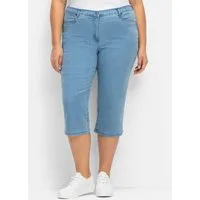 Sieh an! Jeansshorts Capri-Jeans komfortabel