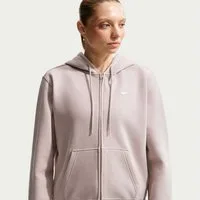 Nike Sportswear Kapuzensweatjacke W NK STDO FLC MW STD FZ HDY mit Kapuze, Langarm, aus angerauter Sweatware