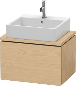 Duravit L-Cube Konsolenwaschtischunterbau wandhängend Natur Eiche Matt 620x477x400 mm - LC580003030 LC580003030