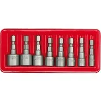 TRIZERATOP Stecknuss Stecknuss-Set 8-teilig 5–13 mm 1/4", Stecknuss-Set 8-teilig 5–13 mm 1/4", Stecknuss-Set 8-teilig 5–13 mm 1/4"