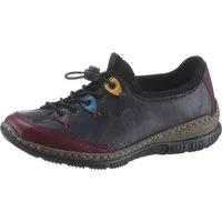 Rieker Slip-On Sneaker Slipper, Schlupfschuh mit sportlichem Schnellverschluß