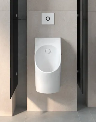 TOTO Urinal mit angeformtem Geruchsverschluss, Zulauf und Abgang, UWN926EBS UWN926EBS