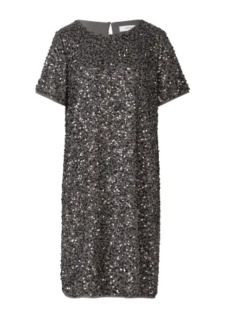comma - Kleid grau - Gr. - 34