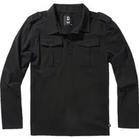 Brandit Langarmshirt Brandit Jersey Poloshirt Willis Langarm