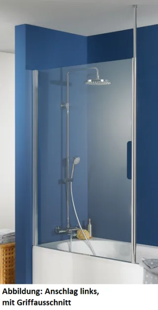 HSK Walk in Easy Comfort Badewannenaufsatz 1-teilig 1252114