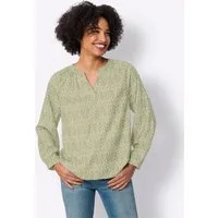 heine Klassische Bluse Druckbluse Langarm