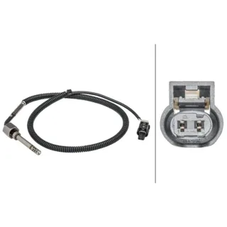 Hella Sensor f?r Abgastemperatur Mercedes 6PT358181-411