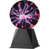 SATISFIRE LED Dekolicht Plasmakugel Plasmaball magisch zuckend Blitz-Show rot, rot