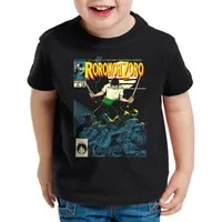 style3 T-Shirt one piece pirate hunter zoro anime ruffy luffy zorro sanji nami robin