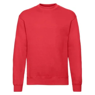 Fruit of the Loom Unisex Erwachsene Classic Drop Shoulder Sweatshirt (Rot)