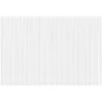 vidaXL Vorhang Spitzenvorhang mit Vorhängen Floral Weiß 240 x 600 cm Polyester (1 St), Polyester