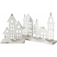 Mirabeau Kerzenständer Kerzenständer 2er Set Vexano antikweiß