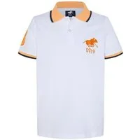 Polo Sylt Poloshirt mit Logo-Stickerei und Kontrast-Akzenten