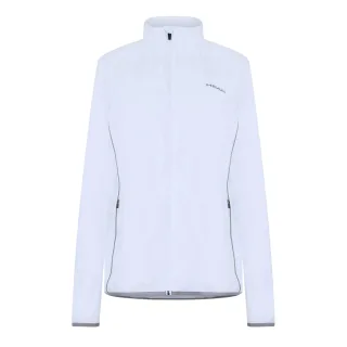 Head - "Club" Trainingsjacke für Damen, Durchgehender Reißverschluss (Weiß)