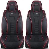 BREMER SITZBEZÜGE Autositzbezug für Toyota Yaris 4 Bj ab 2021 (NL1), Set, 2-tlg., Schonbezüge Sitzbezüge Fahrer und Beifahrer, in Schwarz
