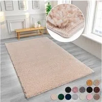 OTTO home Hochflor-Teppich Viva Shaggy, in Standard- und Premium-Qualität, 30 mm oder 45 mm Höhe, rechteckig, Uni Farben, einfarbig, weich, kuschelig, Läufer, Kundenliebling
