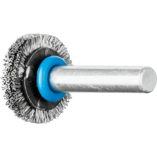 PFERD TOOLS Rundbürste ungezopft RBU Edelstahl-Draht mit Schaft - 43101003