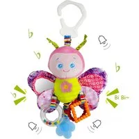 FELIXLEO Kinderwagenkette Baby Kinderwagen Spielzeug Hängespielzeug mit Glocke Plüsch Tier