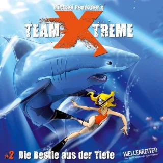Team X-treme - Folge 2: Die Bestie aus der Tiefe. Hörspiel. [Audio CD] [2008] Michael Peinkofer Jannik Schümann u.a.m.
