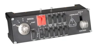 Logitech Flight Switch Panel | 945-000012 | Flugsimulator-Instrumentenbrett