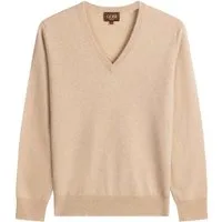 GOBI Cashmere Polokragenpullover Damen Kaschmirpullover mit V-Ausschnitt